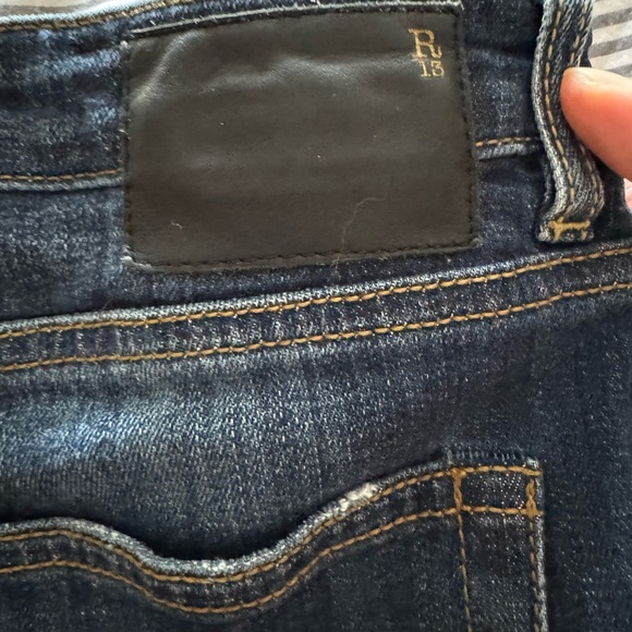 R 13 straight leg skinny and stretchy “ Boy Skinny “ - Picture 3 of 6